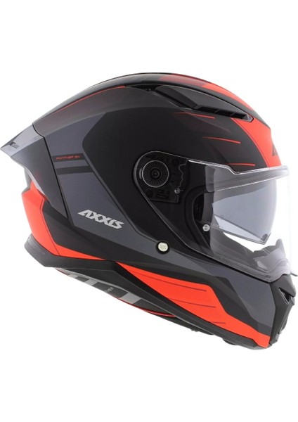 Axxıs Panther Sv Prestıge B5 Matt Red Kapalı Kask fırsatları