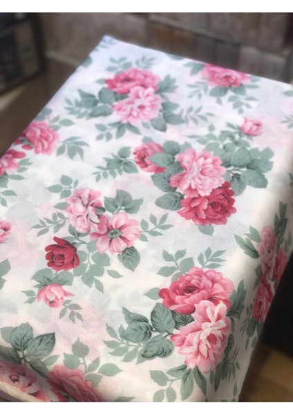Leke Tutmaz 140X140 Raşel Biyeli Masa Örtüsü Gülpembe