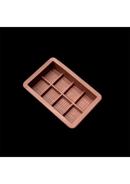 Dubai Çikolata Kalıbı Silikon 14X9.5X2.5 cm