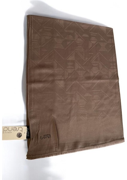 Trend Pera Şal 2 - 4862 Kahverengi
