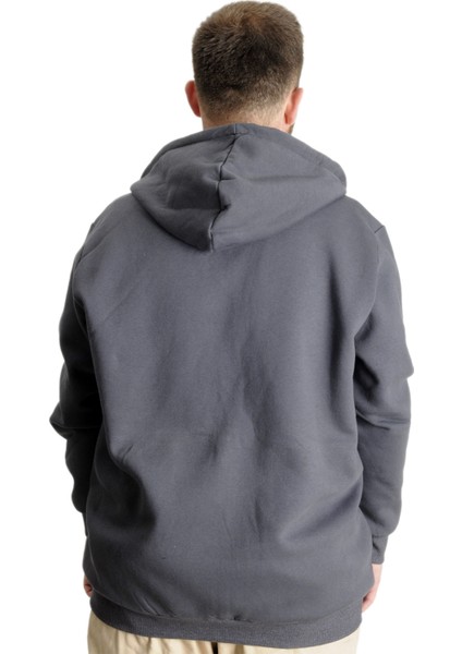 Mode Xl Büyük Beden Erkek Sweat Ferm. No Fakers 23545 Füme fırsatları