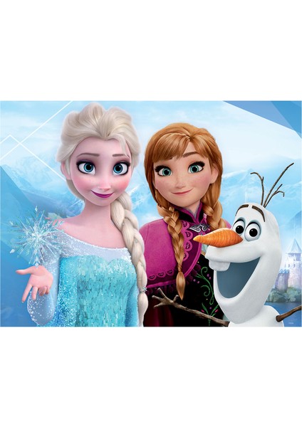 Disney Frozen Çift Taraflı Puzzle 300 Parça 37554