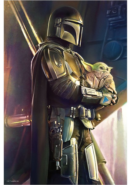 Star Wars The Mandalorian Puzzle 300 Parça 33061