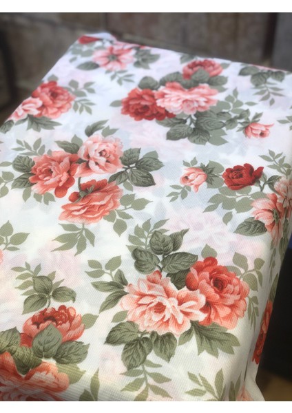 Leke Tutmaz 140X140 Raşel Biyeli Masa Örtüsü Turuncu Gül modelleri