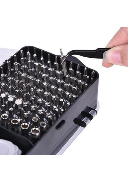 115 In 1 Hassas Tornavida Onarım Alet Manyetik Sürücü Kitli Elektronik Seti