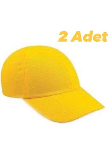 Şapka Kep Baret (Sarı) 2 Adet