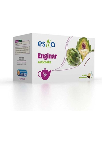 Enginar Çayı Süzen Poşet 20'li