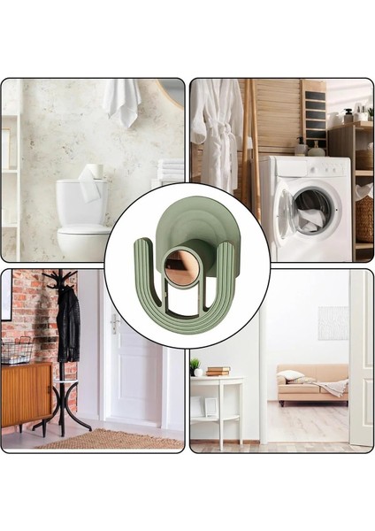 3 Adet Yapışkanlı Banyo Terlik Tutacağı , Terlik Havlu Elbise Askısı Saklamak Düzenleyici Askı