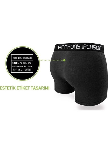 Likralı 5'li Kutu Premium Erkek Modal Boxer Victor fırsatları