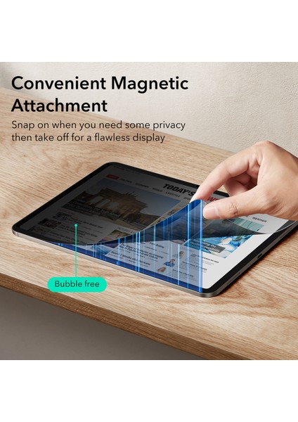 IPAD Pro 13 2024 13 Ekran Filtresi Ekran Gizlilik Filtresi Yansıma Filtresi modelleri