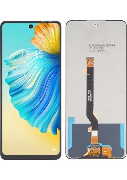 Tecno Camon 19 LCD Ekran Dokunmatik Çıtasız Siyah