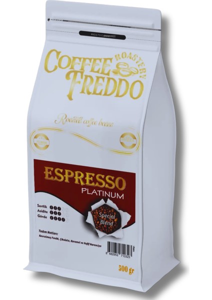 Espresso Kahve Espresso Platınum Kahve 500 gr %100 Arabica