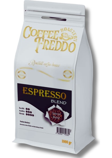 Espresso Kahve Espresso Blend Kahve 1 kg %100 Arabica