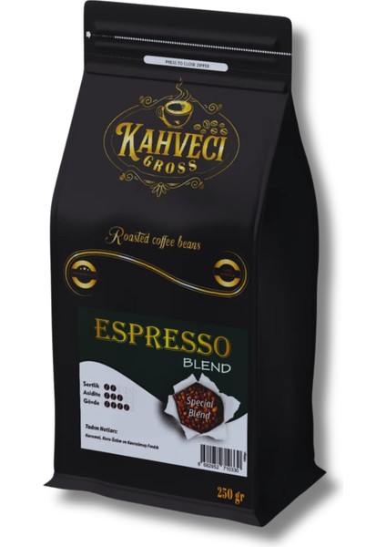 Espresso Kahve Espresso Blend Kahve 1 kg %100 Arabica