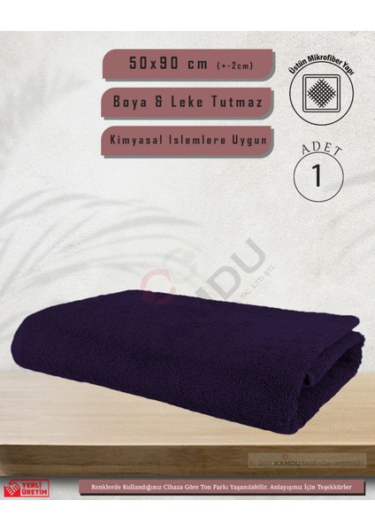 Mikrofiber Havlu (50 x 90 cm ) (1 Adet ) Berber Havlusu,, El Yüz Havlusu, Kuaför Havlusu, Sporcu Havlusu