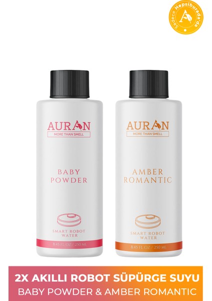Bebek Pudrası ve Amber Romantik Akıllı Süpürge Yüzey Temizleyici 250 ml