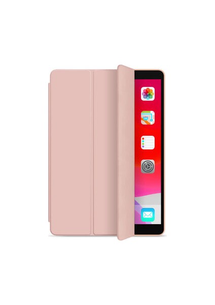 Apple iPad Air 6.nesil 11 Inç M2 Kılıf Yatay Standlı Içi Kadife Dışı Deri Orijinal Lansman Kılıf