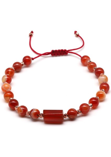 Akik Doğal Taş Makrome Örme Bileklik Küre Kesim fiyatları