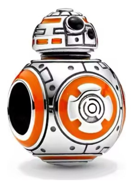 Droid Star Wars Robot 925 Ayar Gümüş Charm