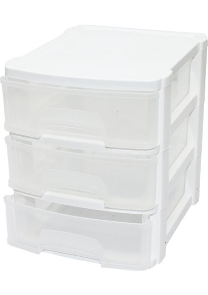 Tonton - No:0 Çekmece 3 Katlı 17.5X14.4X16.9CM (4835)