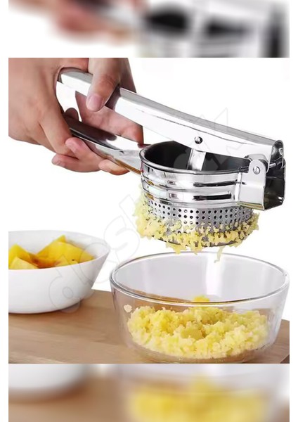 Patates Ezici - Patates Püresi Yapıcı - Paslanmaz Çelik Bebek İçin Püre Tüm Sebzeler Patates Ezeceği