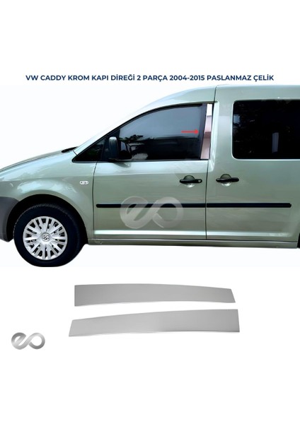 Vw Caddy Krom Kapı Direği 2 Pcs P.çelik 2004-2015 Arası