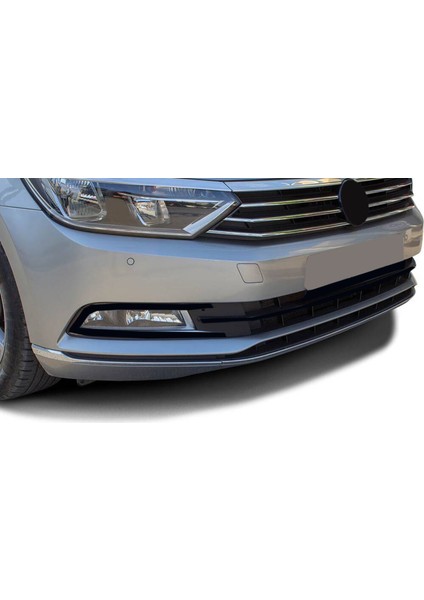 Passat B8 Ön Tampon Çıtası Krom 3 Parça Sd 2015-2019 Arası Modeller Için