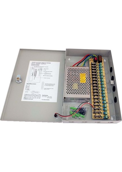 -15A-BX Smps 15 Amper Dc 12V Kutu Tipi Box Adaptör