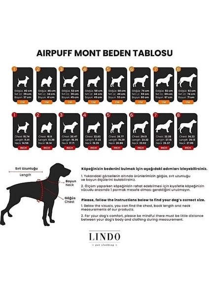 Dogs Air Puff Pearl Köpek Montu Krem Beden 6