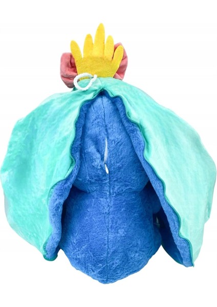 Stitch Peluş Oyuncak Fermuarlı Sürpriz Peluş Hediyelik Uyku Arkadaşı Stich Peluş Oyuncak 50CM