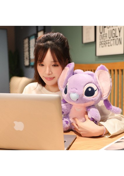 Angel Lilo Peluş Oyuncak Stitch Peluş Arkadaş 25CM Disney Uyku Arkadaşı