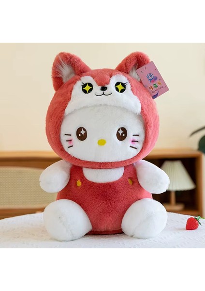 Kedi Kostümlü Hello Kitty Peluş Oyuncak 35CM Uyku Arkadaşı Peluş