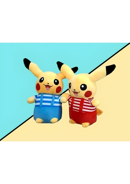 Pikachu Peluş Oyuncak 25CM Kıyafetli Pikachu