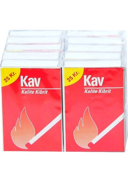 Kav KİBRİT10X10100LÜ (4835)