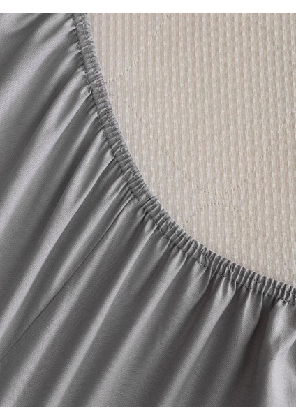 Lcw Home Pamuklu Lastikli Çift Kişilik Çarşaf 180X200X30 cm fırsatları