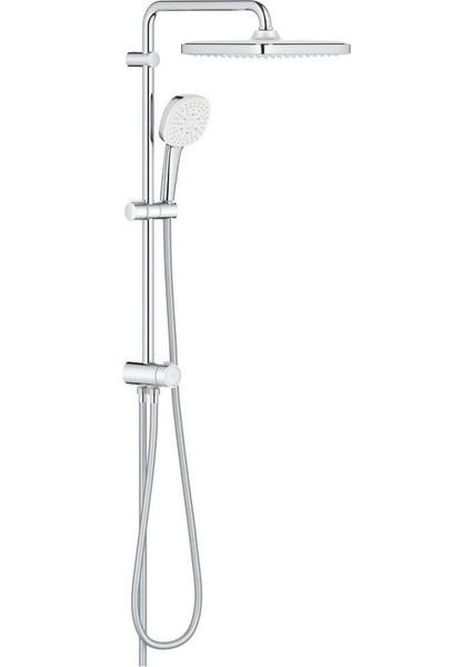 Tempesta System 250 Cube Duvar Bağlantılı, Divertörlü Duş Sistemi - 26977001