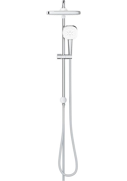 Tempesta System 250 Cube Duvar Bağlantılı, Divertörlü Duş Sistemi - 26977001