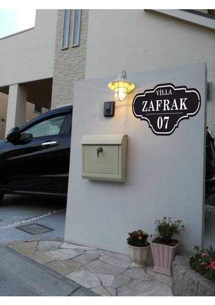 Villa - Daire - Apartman Tabelası Kapı No 60 x 30 cm Alüminyum Kompozit fiyatları