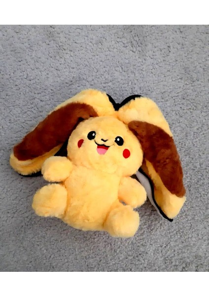 Pokemon Pikachu Peluş Oyuncak Hediyelik Sürpriz Peluş 40CM Uyku Arkadaşı Fermuarlı