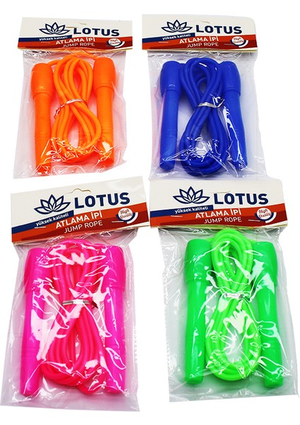 Plastik Renkli Atlama Ipi (4835)