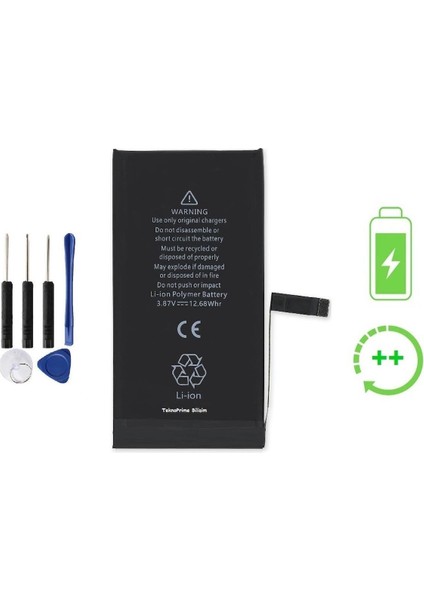 Apple iPhone 14 Ile Uyumlu Güclendirilmis Ithal Pil Batarya