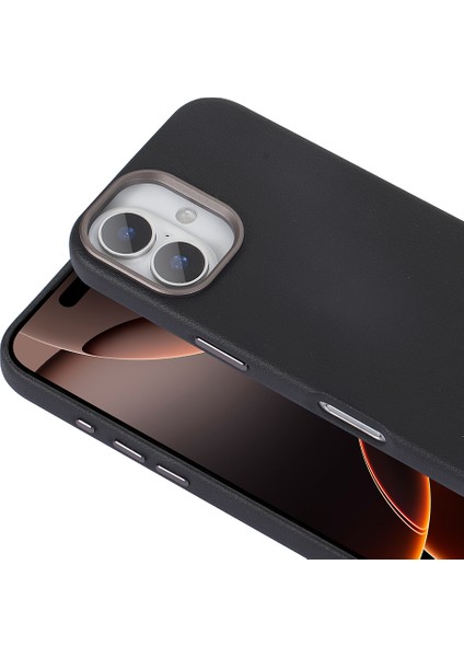 Apple iPhone 16 Plus Kılıf Magsafe Şarj Özellikli PU Deri Zore Adora Kapak modelleri