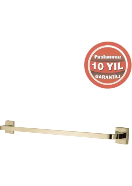 Paslanmaz Pirinç Tamay Havluluk 30CM Altın Sarı Gold