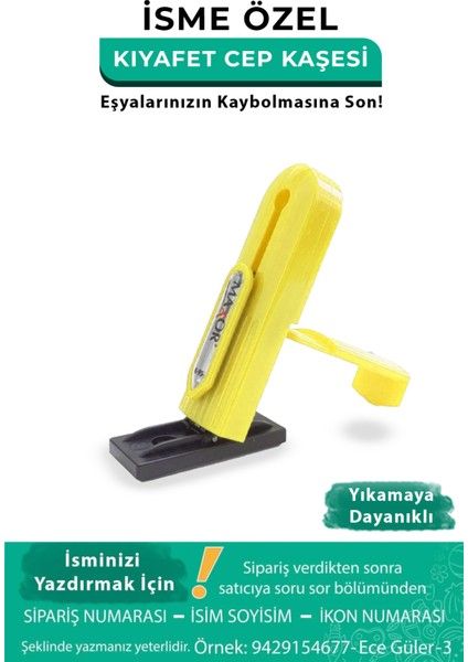 Sarı Cep Kaşesi, Elbise İsim Ve Kıyafet, Defter Kitap Kaşesi Anaokulu Kreş Etiket, Öğrenci Kaşesi