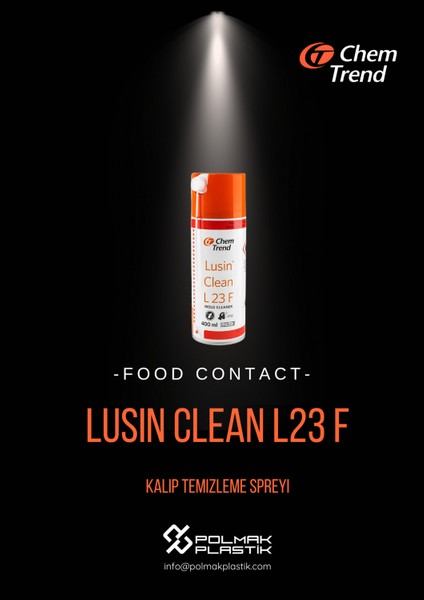 CLEAN L 23 F Organik Çözücü Bazlı Kalıp Temizleme Spreyi