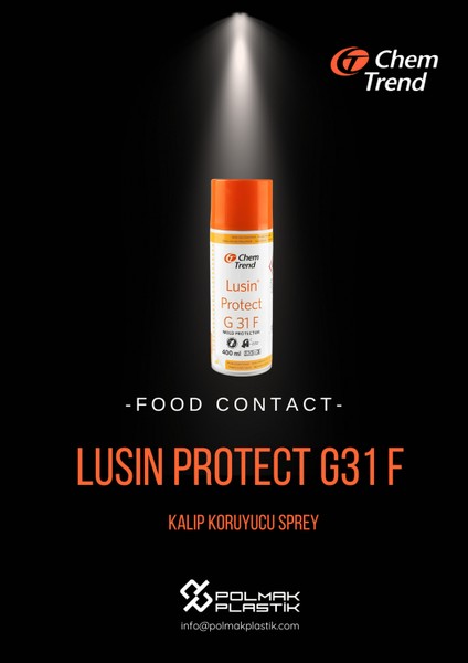 PROTECT G 31 F Balmumu Bazlı Kalıp Koruyucu (Korozyon Önleyici) ve Yağlayıcı