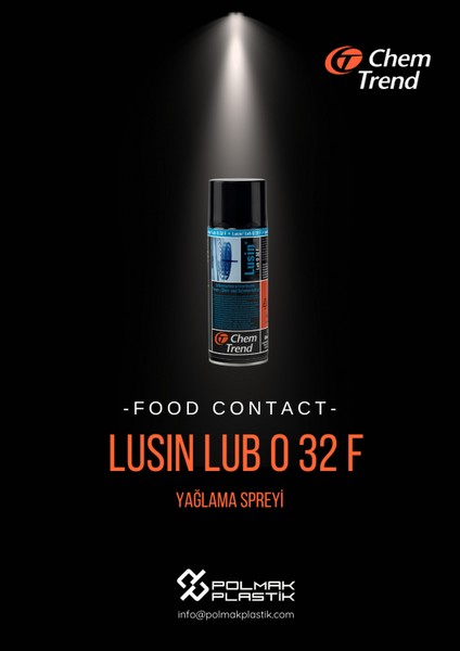 LUB O 32 F Gıdaya Uygun Kalıp Yağlayıcı