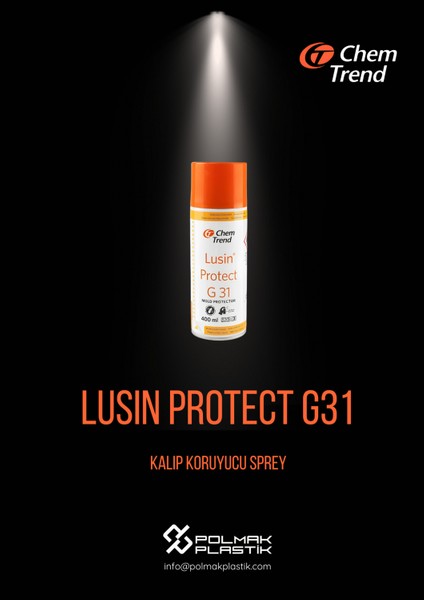 PROTECT G 31 Balmumu Bazlı Kalıp Koruyucu (Korozyon Önleyici) ve Yağlayıcı