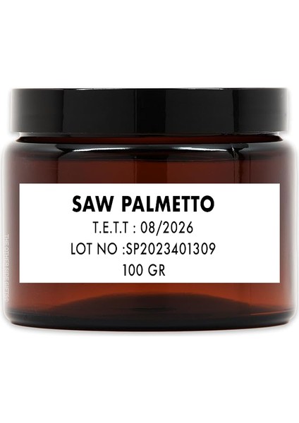 Saw Palmetto (Cüce Palmiye) Saf Hammadde 100 gr fiyatları
