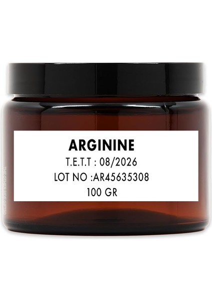 Arginine Saf Hammadde 100 gr